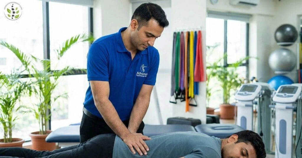 Chiropractic spinal adjustment for pain relief